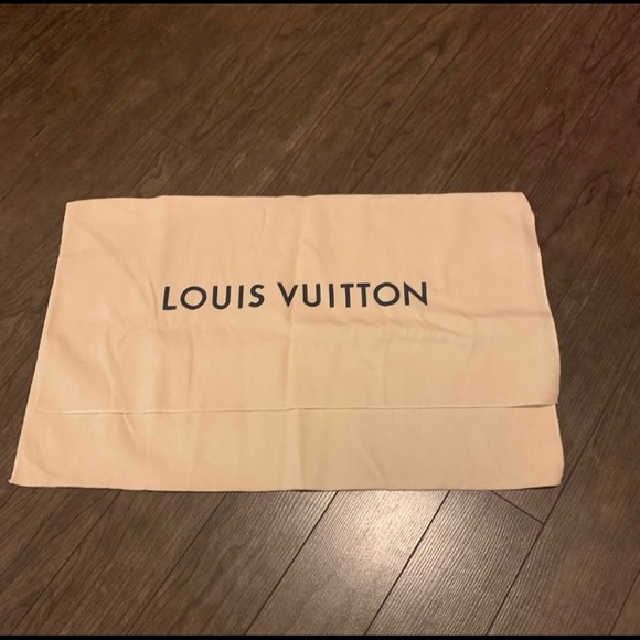 Authentic Louis Vuitton dust bag for a speedy.